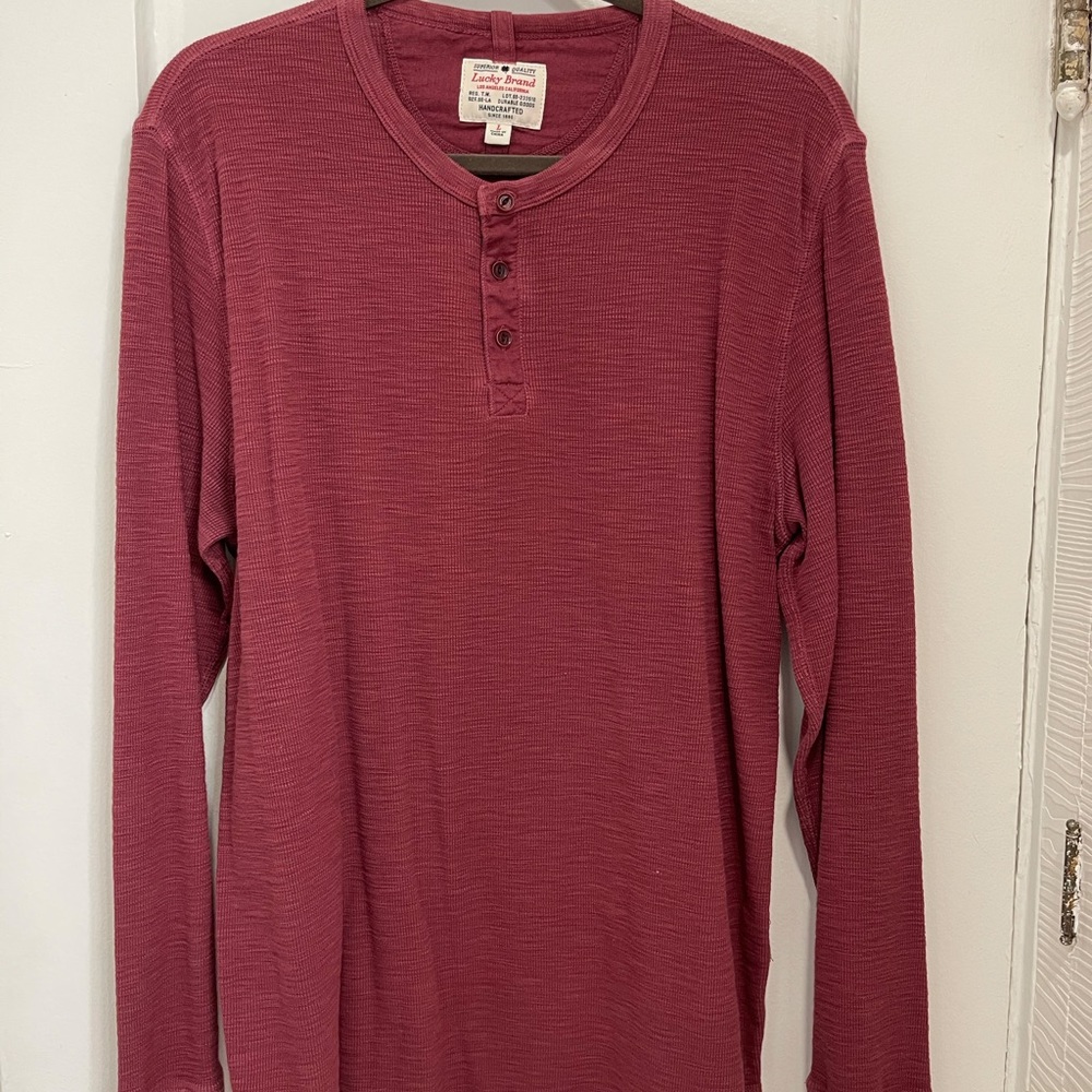 Lucky brand thermal Henley